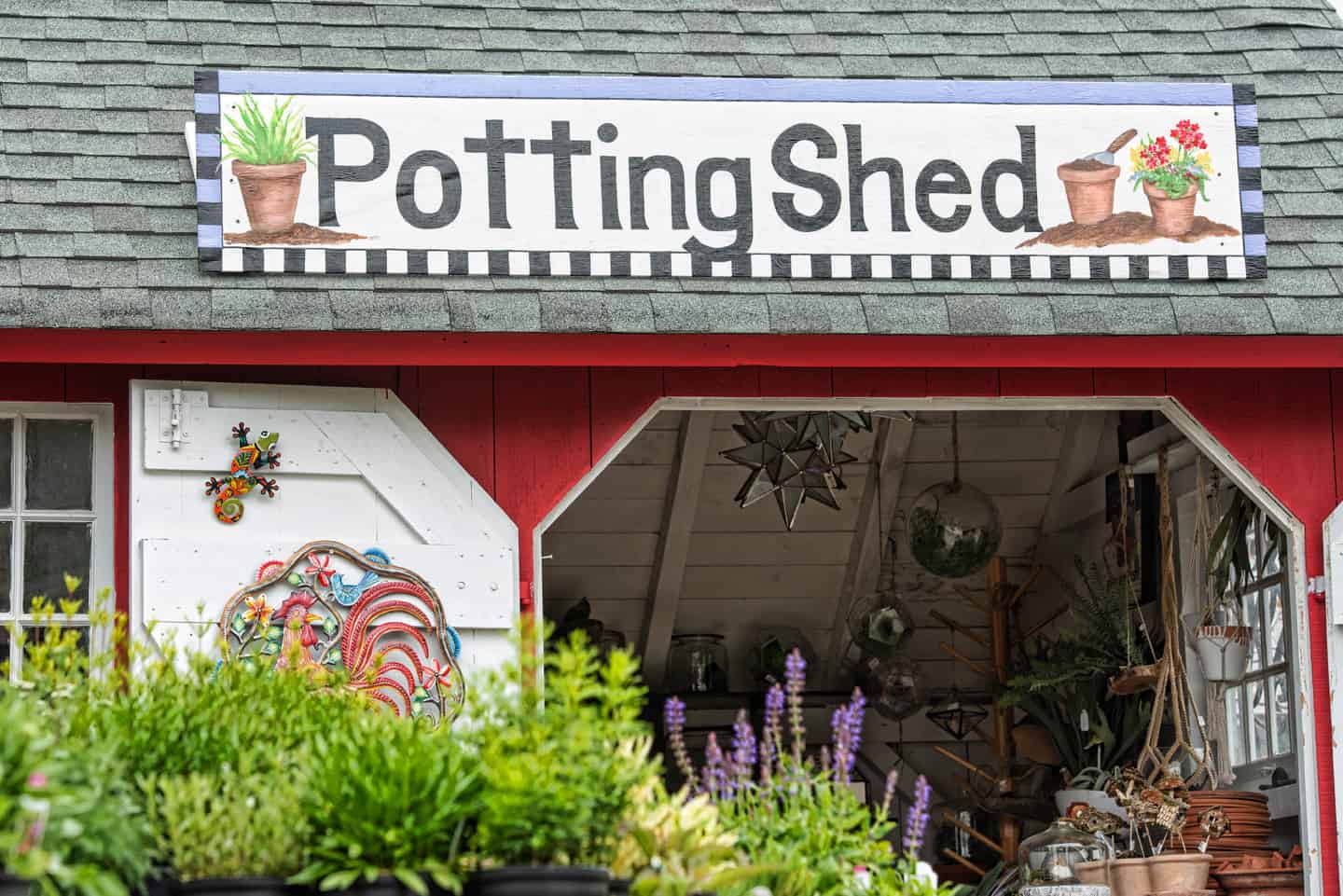 New at Calgo… The Potting Shed!